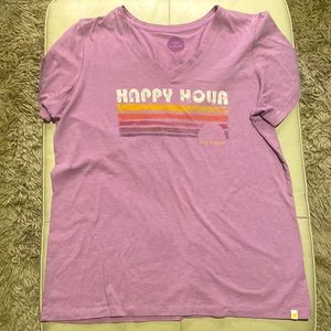 Life is Good size large Happy Hour